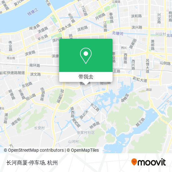 长河商厦-停车场地图