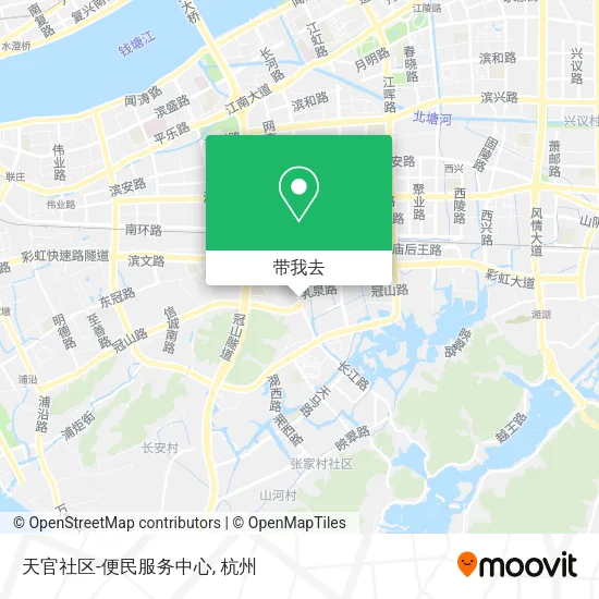 天官社区-便民服务中心地图