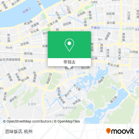 思味饭店地图