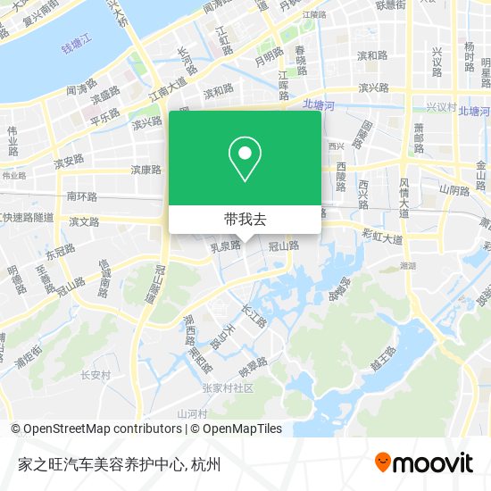 家之旺汽车美容养护中心地图