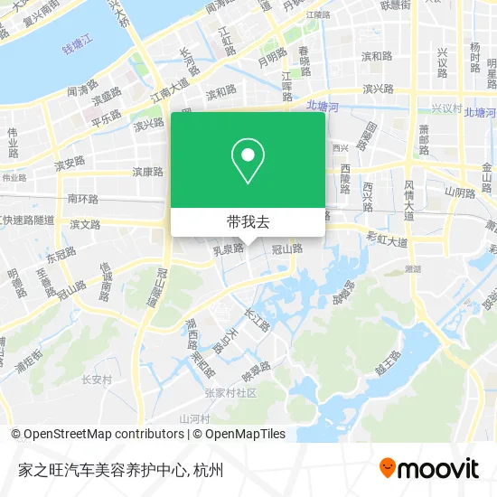 家之旺汽车美容养护中心地图