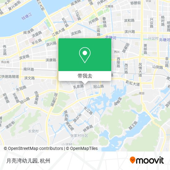 月亮湾幼儿园地图