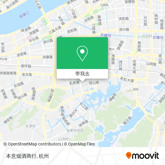 本意烟酒商行地图
