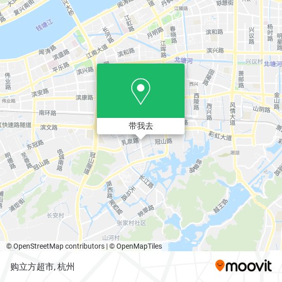 购立方超市地图