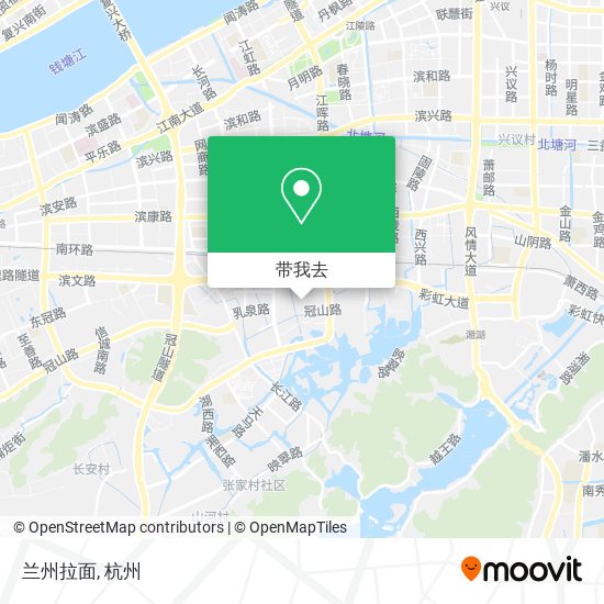 兰州拉面地图