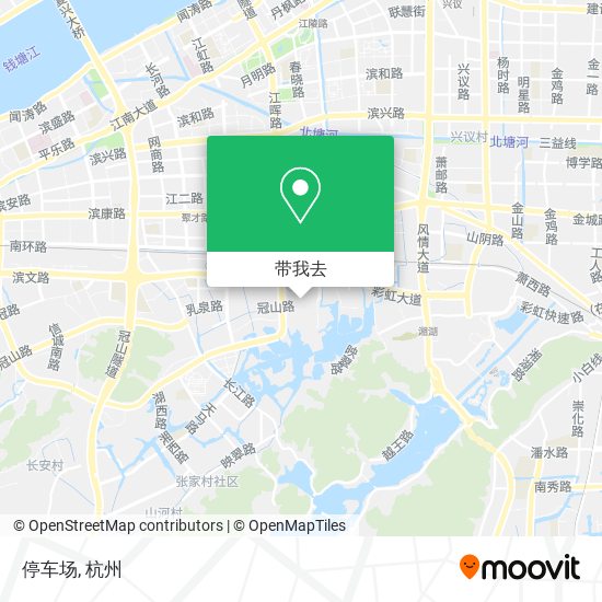 停车场地图