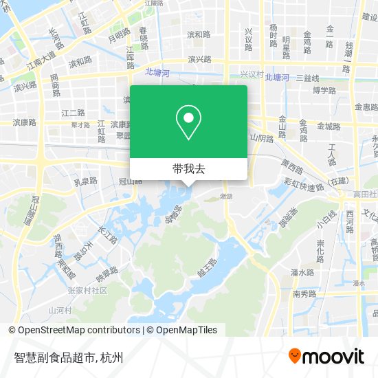 智慧副食品超市地图
