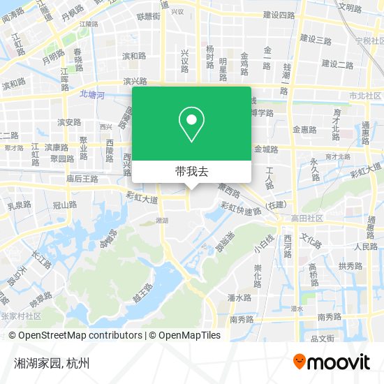湘湖家园地图