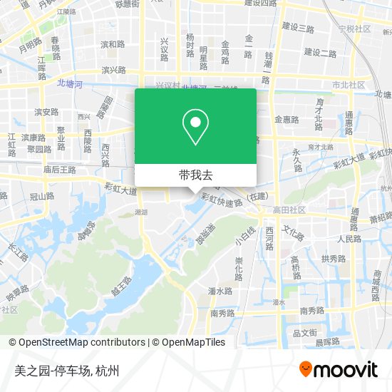 美之园-停车场地图