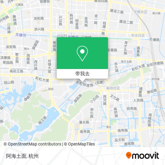 阿海土面地图