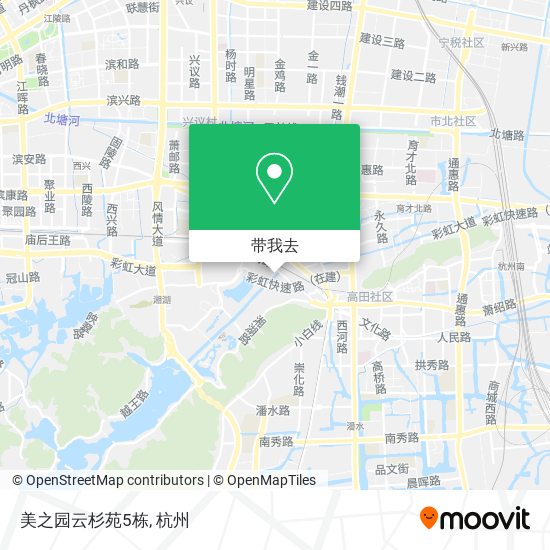 美之园云杉苑5栋地图