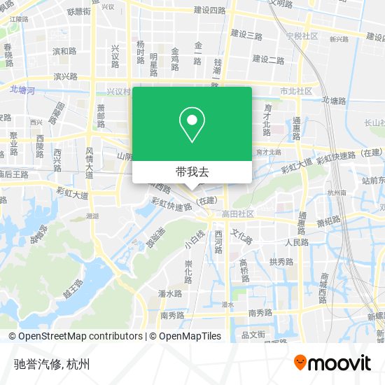 驰誉汽修地图