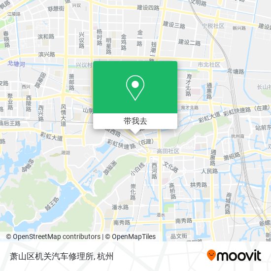 萧山区机关汽车修理所地图