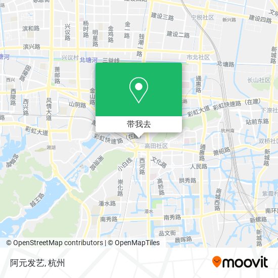 阿元发艺地图