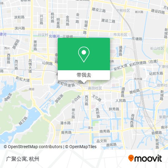 广聚公寓地图