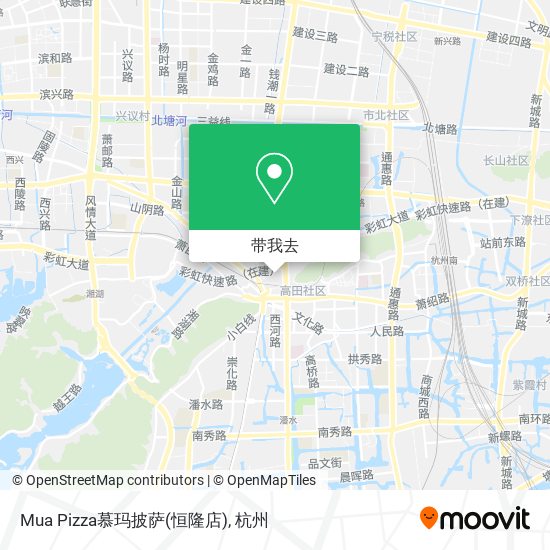 Mua Pizza慕玛披萨(恒隆店)地图