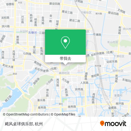 飓风桌球俱乐部地图
