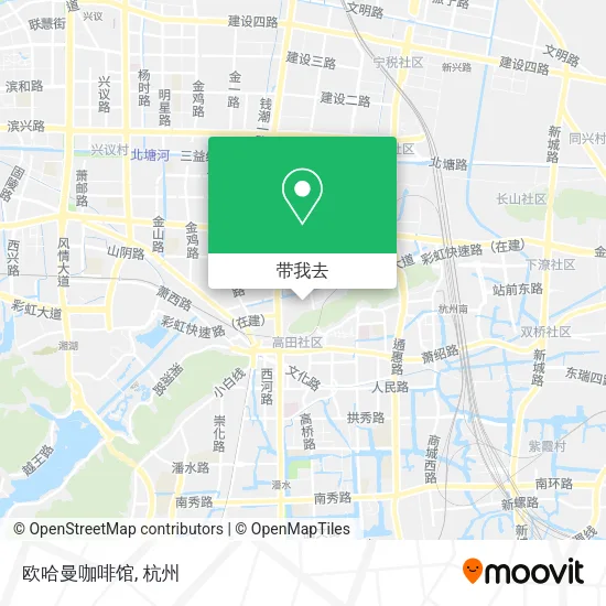 欧哈曼咖啡馆地图