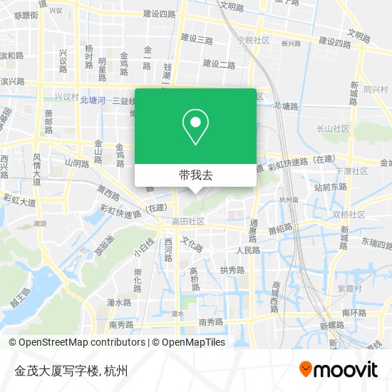 金茂大厦写字楼地图