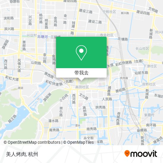 美人烤肉地图