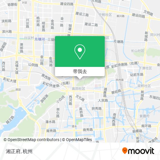 湘正府地图