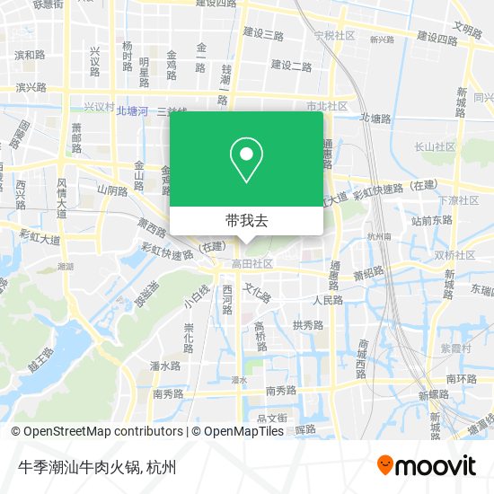 牛季潮汕牛肉火锅地图