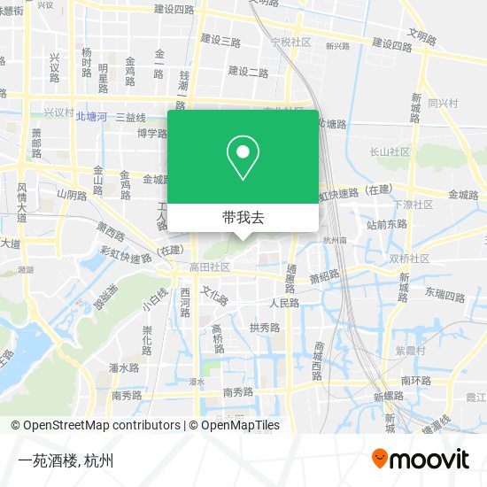 一苑酒楼地图