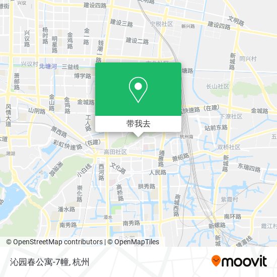 沁园春公寓-7幢地图
