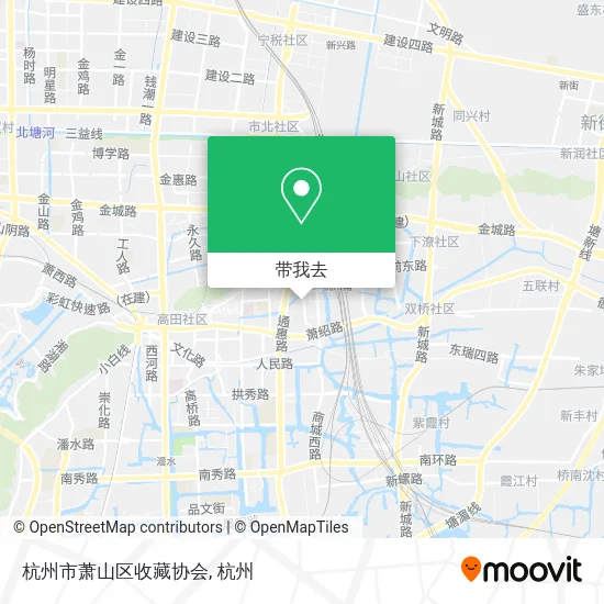 杭州市萧山区收藏协会地图