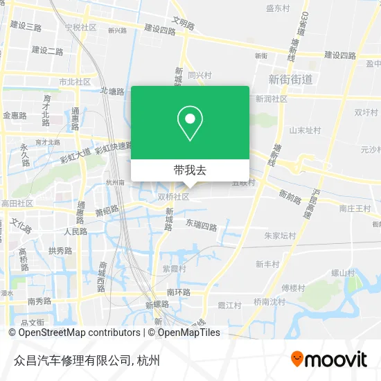 众昌汽车修理有限公司地图