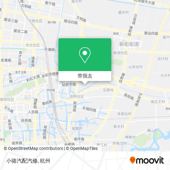 小骆汽配汽修地图