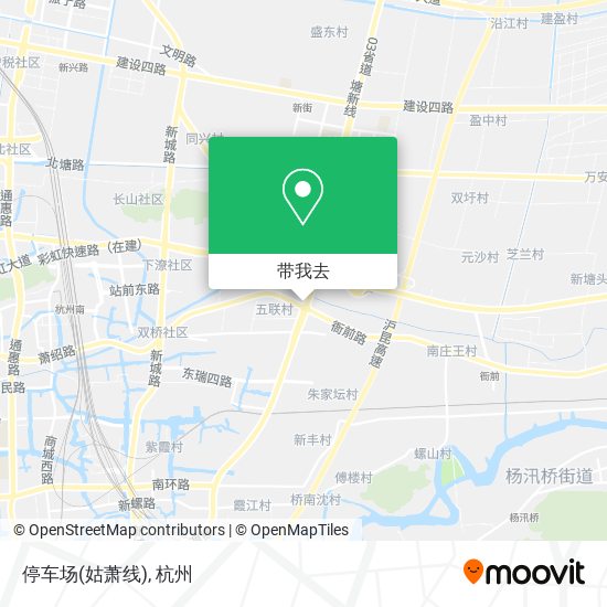 停车场(姑萧线)地图