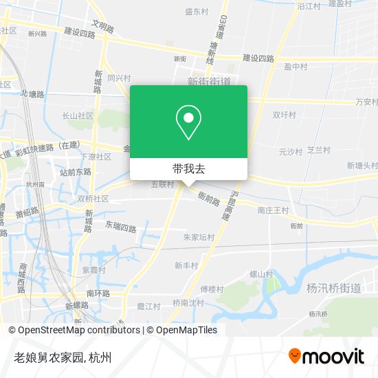 老娘舅农家园地图