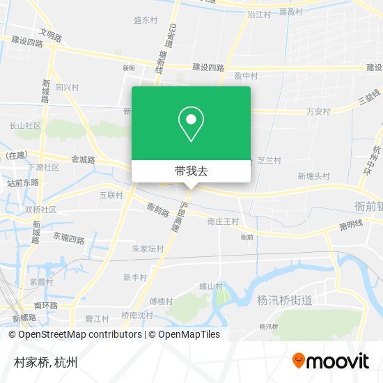 村家桥地图
