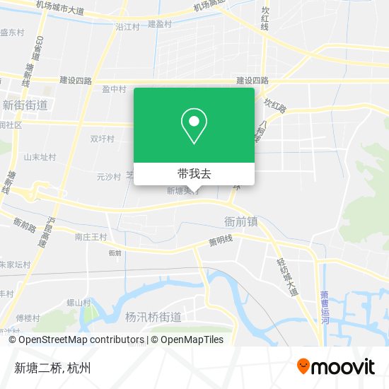 新塘二桥地图