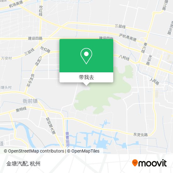 金塘汽配地图