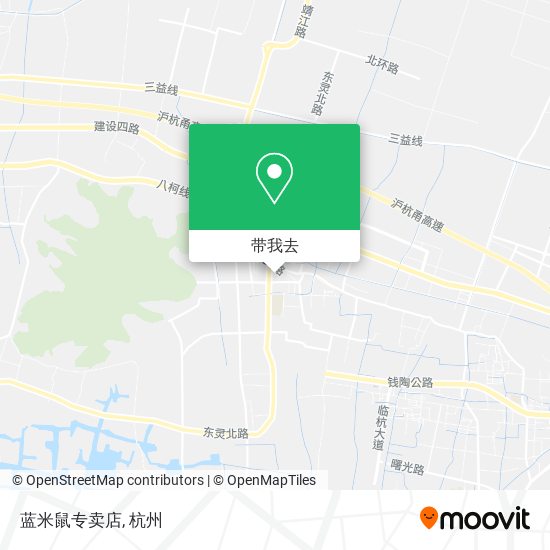 蓝米鼠专卖店地图