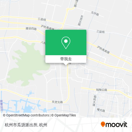 杭州市瓜沥派出所地图