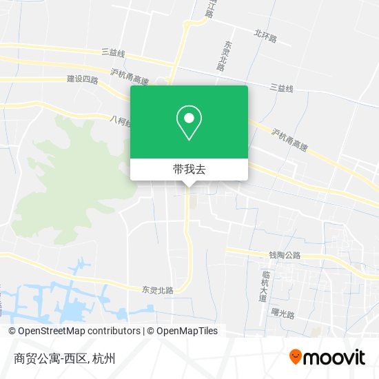商贸公寓-西区地图