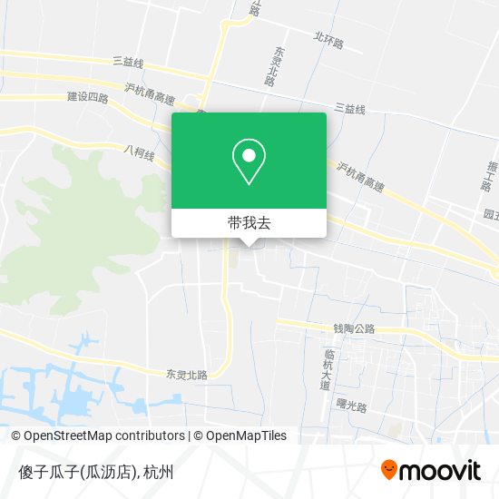 傻子瓜子(瓜沥店)地图