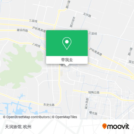 天润旅馆地图