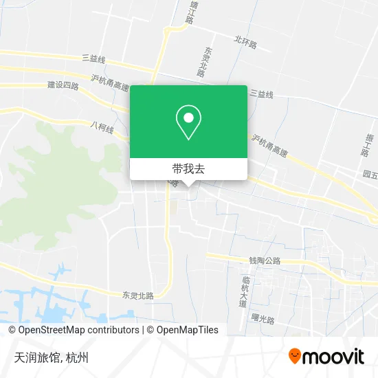 天润旅馆地图