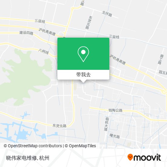 晓伟家电维修地图
