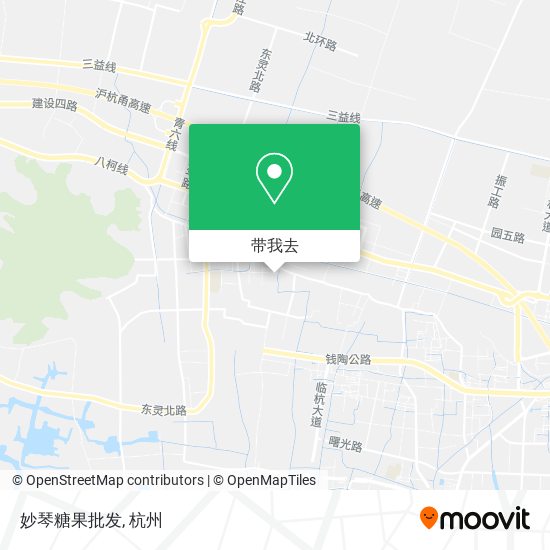 妙琴糖果批发地图