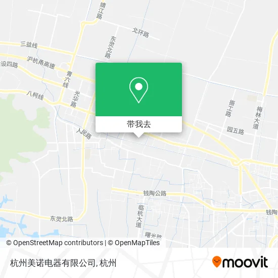 杭州美诺电器有限公司地图