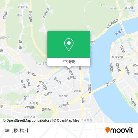 城门楼地图