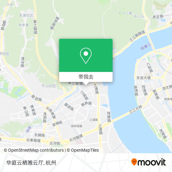 华庭云栖雅云厅地图