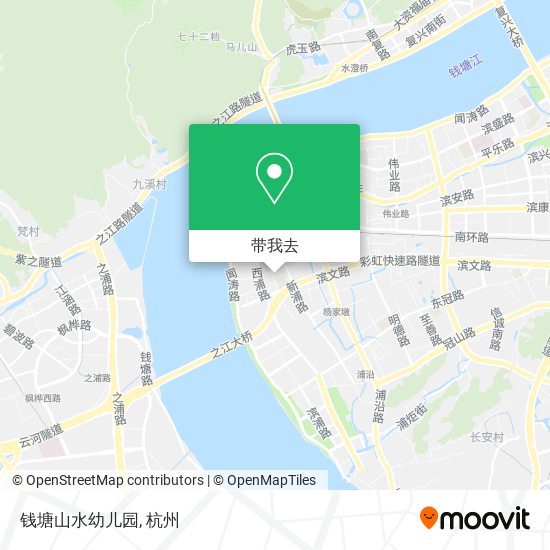 钱塘山水幼儿园地图