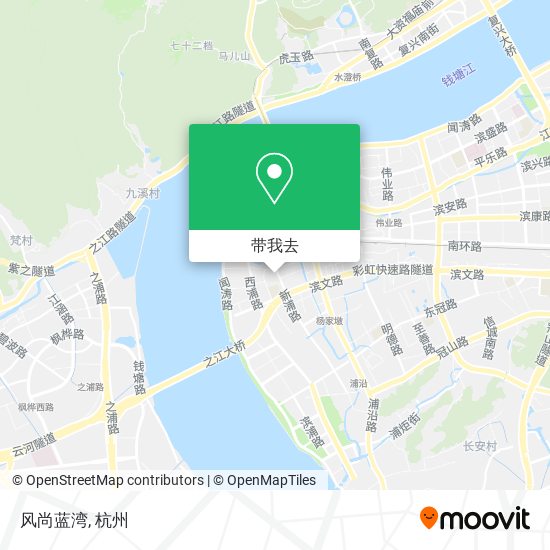 风尚蓝湾地图