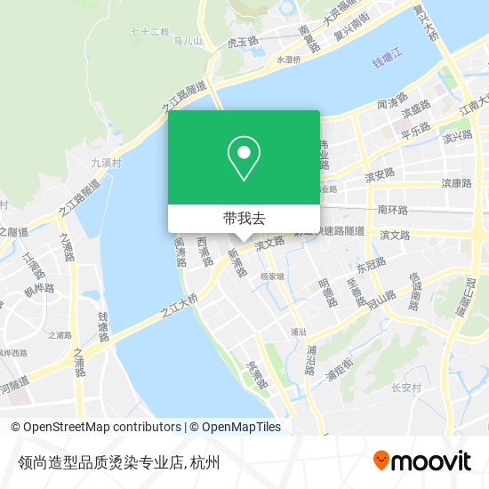 领尚造型品质烫染专业店地图